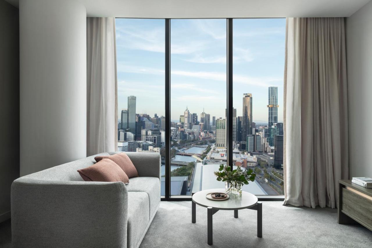 Aparthotel Oakwood Premier Ville de Melbourne Extérieur photo The living room of a typical apartment