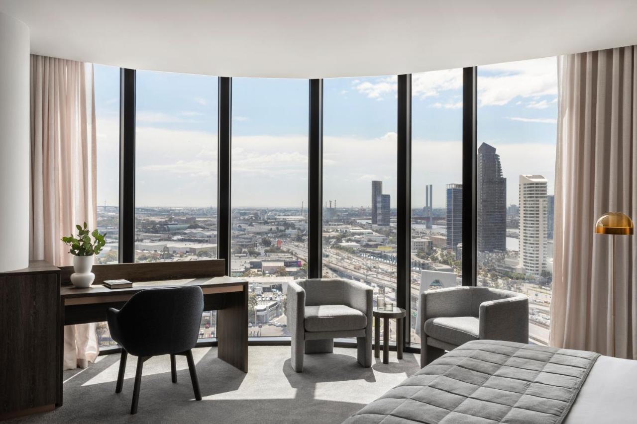 Aparthotel Oakwood Premier Ville de Melbourne Extérieur photo The view from a typical apartment