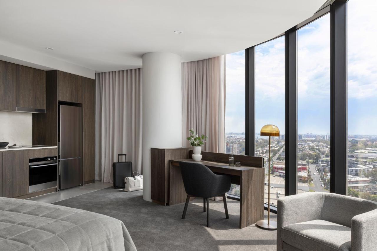 Aparthotel Oakwood Premier Ville de Melbourne Extérieur photo The interior of a typical apartment