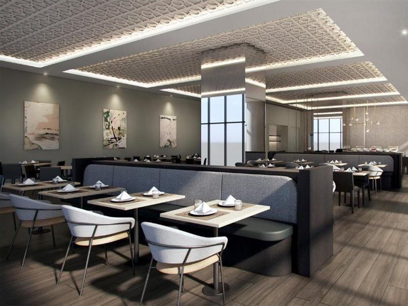 Aparthotel Oakwood Premier Ville de Melbourne Extérieur photo The interior of the restaurant