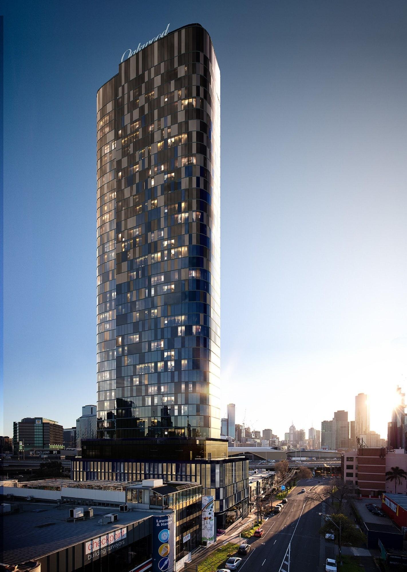 Aparthotel Oakwood Premier Ville de Melbourne Extérieur photo The proposed tower