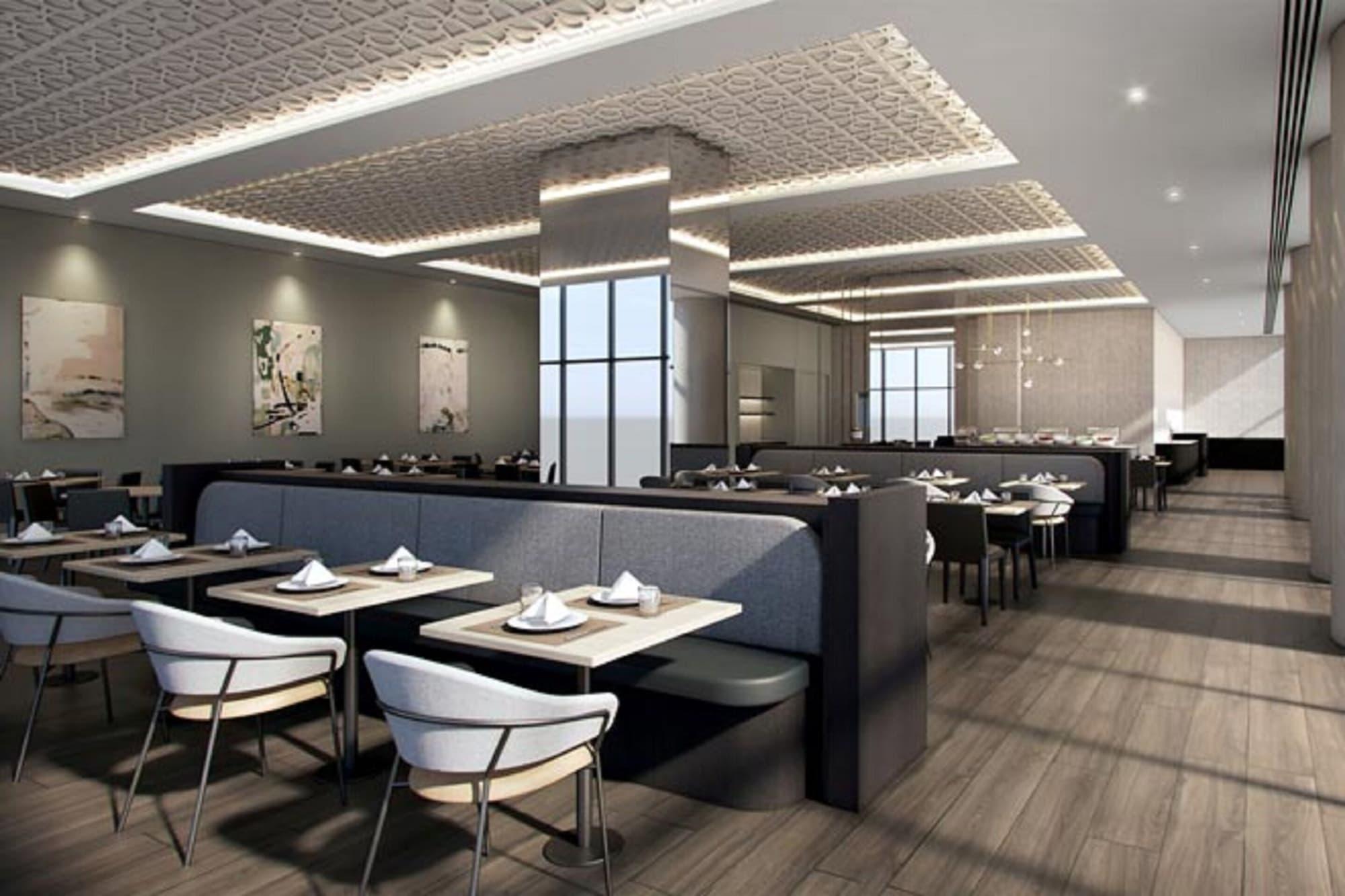 Aparthotel Oakwood Premier Ville de Melbourne Extérieur photo The interior of the restaurant