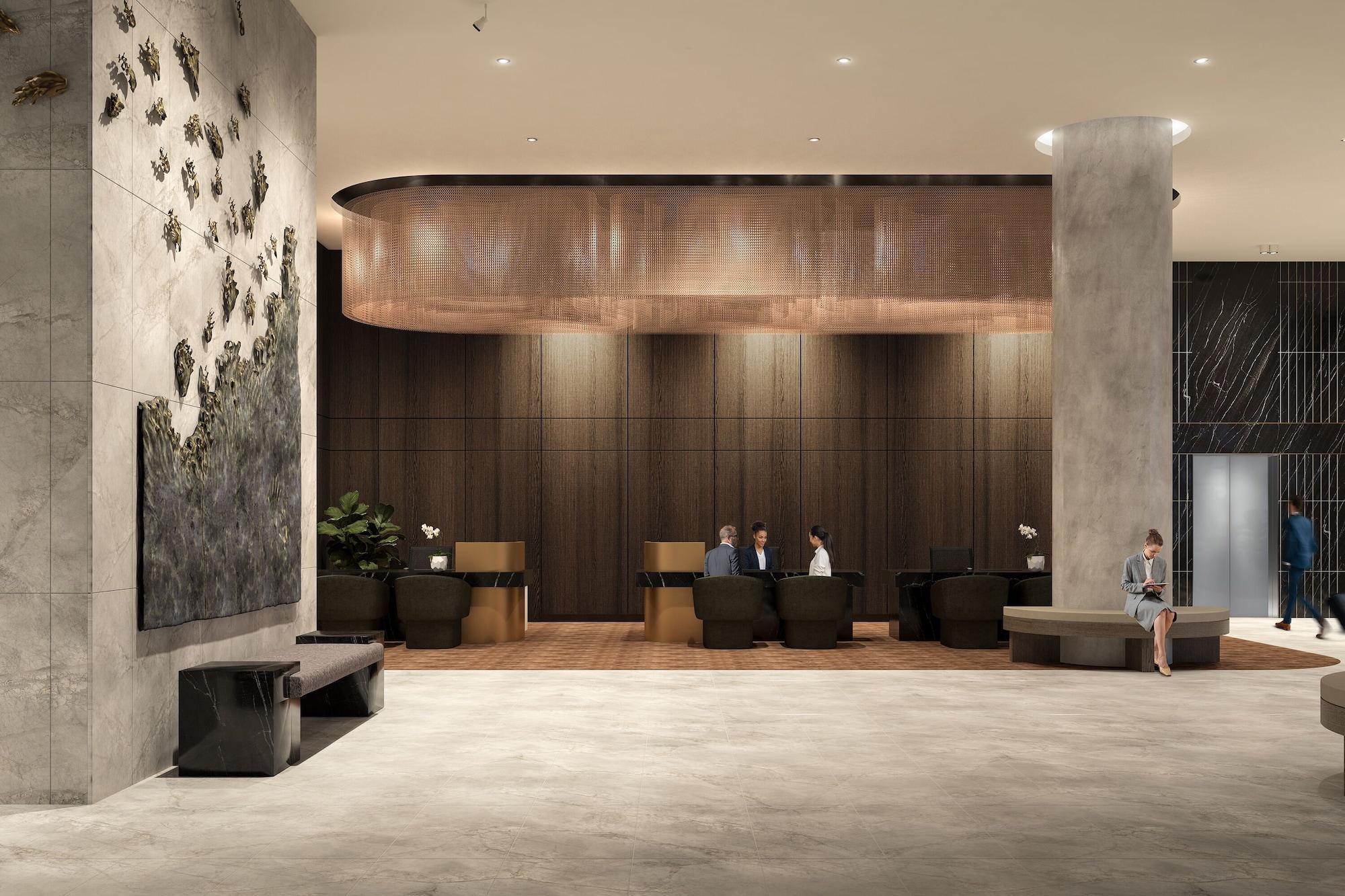Aparthotel Oakwood Premier Ville de Melbourne Extérieur photo The lobby of the hotel